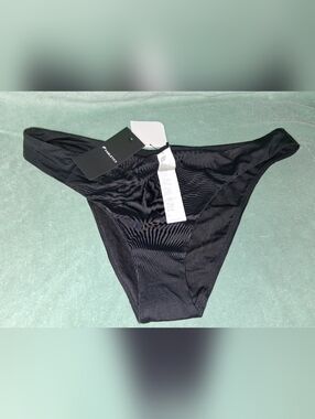 Black Bikini Bottom with Tags